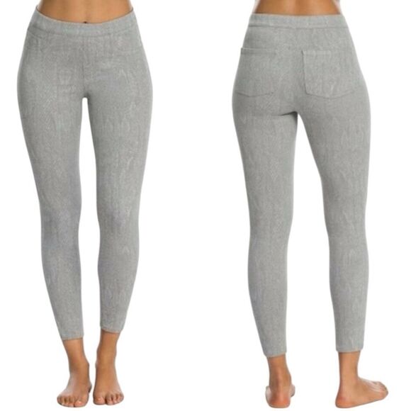 Spanx | Python Snakeskin Jean-ish Legging - Picture 1 of 11